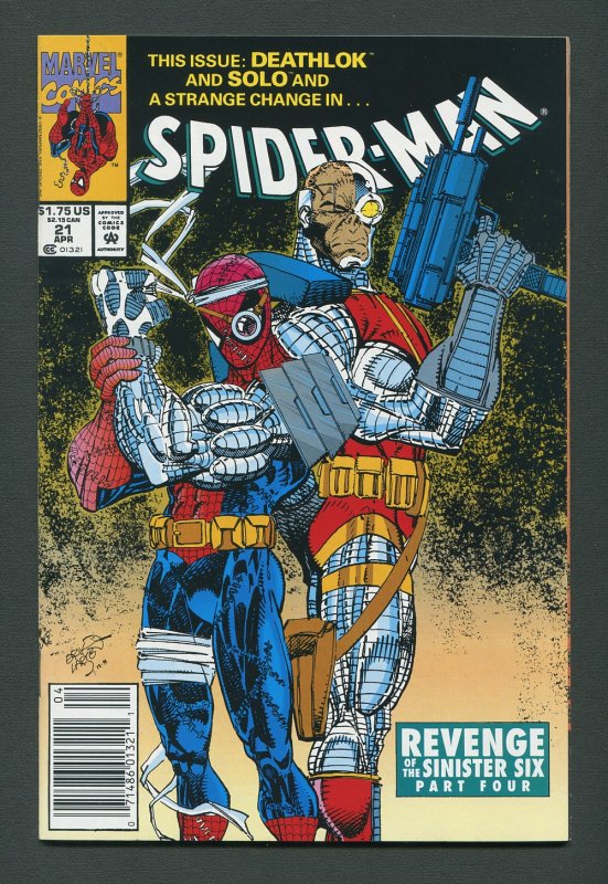 Spiderman #21 (Erik Larsen / Newsstand)  9.6 NM+   April 1992