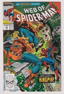Marvel Comics! Web of Spider-Man! Issue #48! Origin of the Hobgoblin!