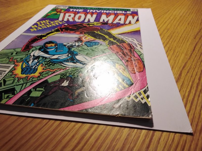 Iron Man #156 Newsstand Edition (1982)