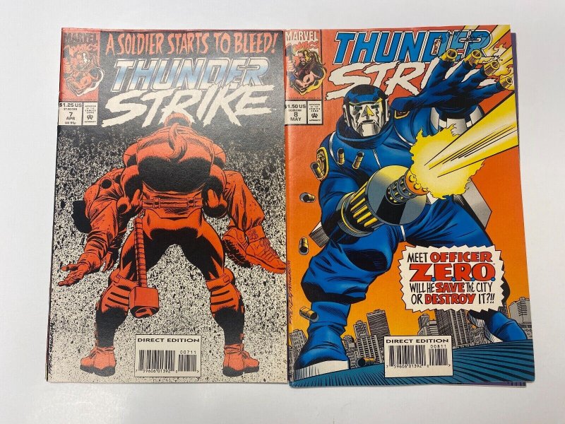 4 Thunder Strike MARVEL COMICS #5 6 7 8 89 KM4