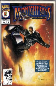 Midnight Sons Unlimited #1 (1993) Ghost Rider