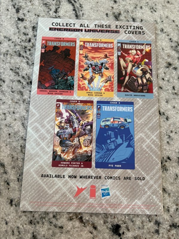 Transformers # 20 NM 1st Print Image Skybound Comic Book Optimus Prime 13 J436