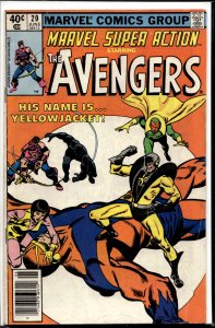 Marvel Super Action #20 (1980) The Avengers