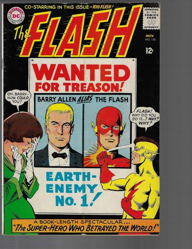 Flash #156 (DC, 1965) VF-