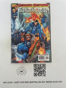 Fantastic Four # 2 NM 1st Print Variant Cover Marvel Comic Book Torch 6 SM12