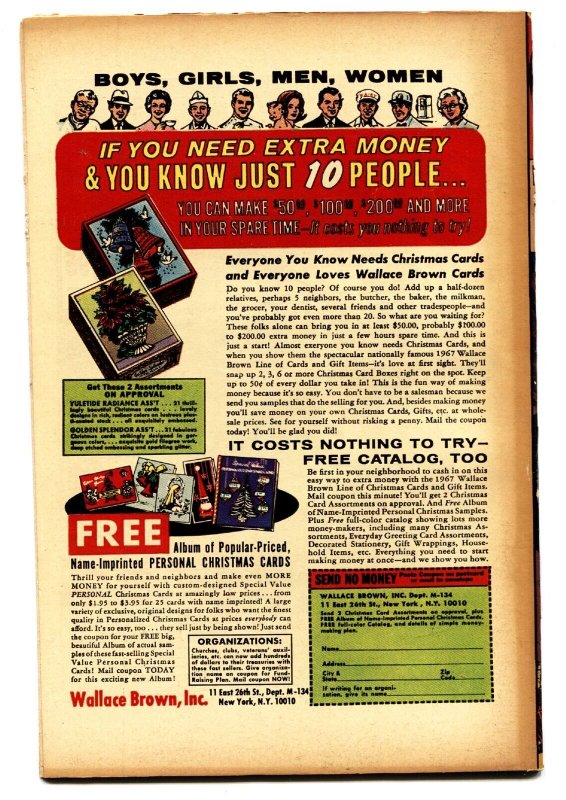 STRANGE TALES #161 comic book 1967-NICK FURY/DR. STRANGE-MARVEL