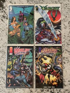 4 Image Comic Books Warblade # 1 2 + Warcry # 1 + Weapon Zero # T-1 NM RH15