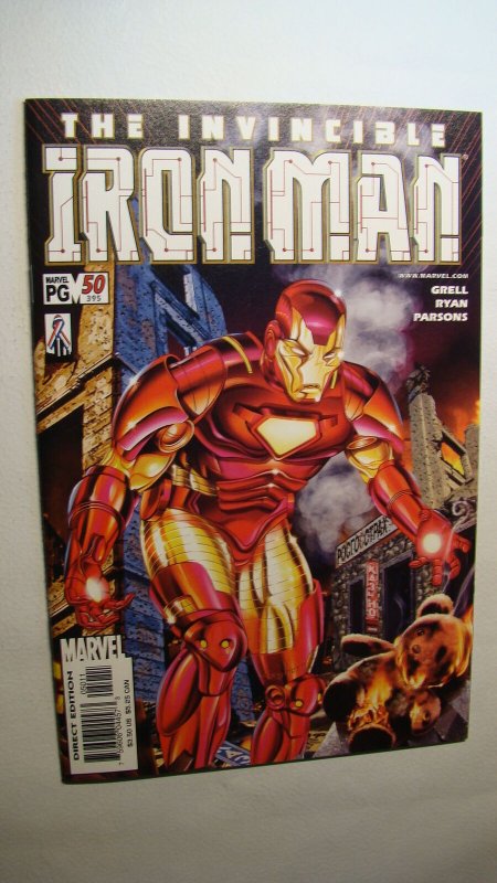 IRON MAN 50 *NM/MT 9.8* BLACK WIDOW VOLUME 3 RARE 2002 ISSUE