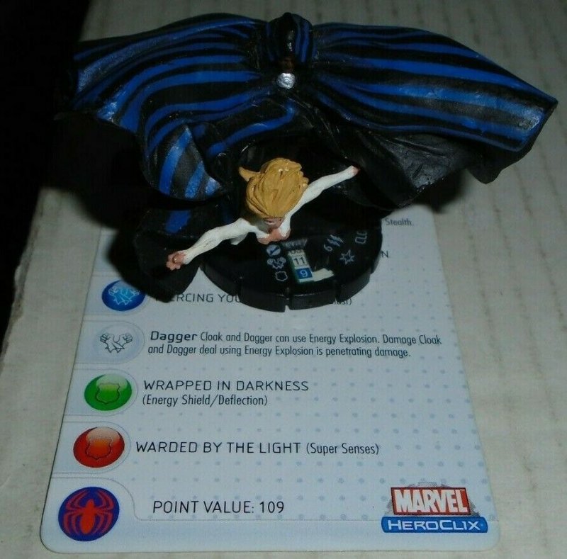 Cloak and Dagger 039 Marvel Heroclix Secret Invasion