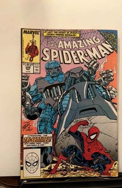 Lot of 2 The Amazing Spider-Man #329,349 (1990)