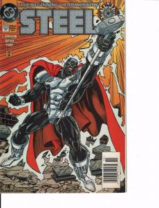 Lot Of 2 DC Comic Books Annual Steel #1 and Steel #0 Batman Superman ON2