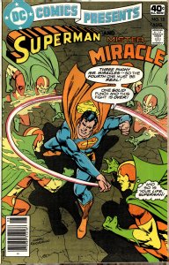 DC Comics Presents #12 Whitman Logo Variant (1979) Mister Miracle