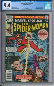 Marvel Spotlight #32 CGC 9.4 1st Appearance of Spider-Woman