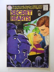 Secret Hearts #131 (1968) VG- condition subscription crease