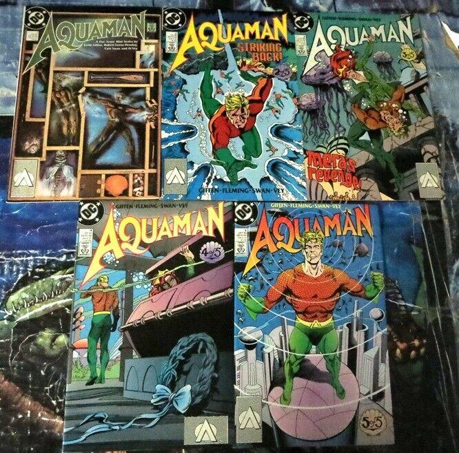 AQUAMAN (1989 MINI) 1-5 Geffin does the King of the Sea