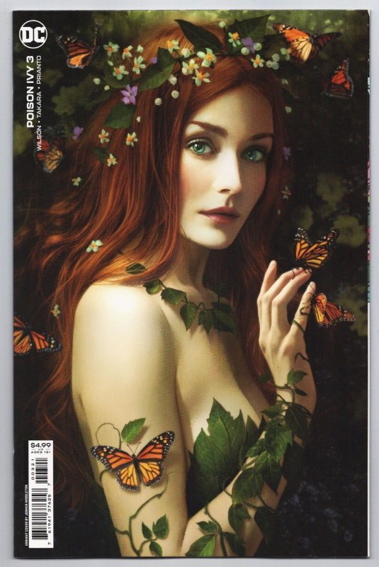 Poison Ivy #3 Cvr B Joshua Middleton Card Stock Variant (DC, 2022) NM 