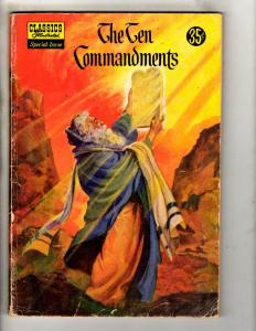 4 The World Around Us Gilberton Comics Army Marines Rockies 10 Commandments JL25