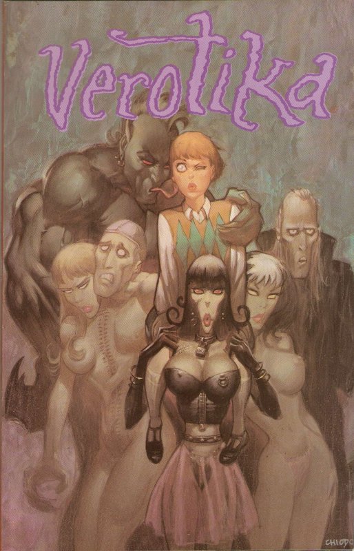 Verotika TPB #1 POOR ; Verotik | low grade comic Looks Great But Cover Detached