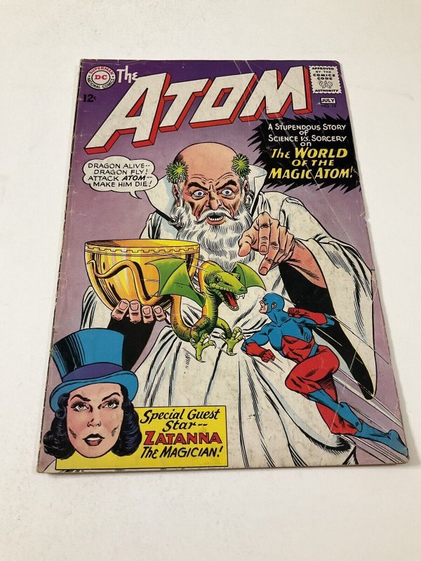 Atom 19 Gd Good 2.0 2nd Zatanna Apperance DC Comics