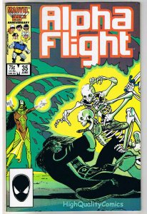 ALPHA FLIGHT #35, NM, Child is Father to The Man, 1983, more AF in store