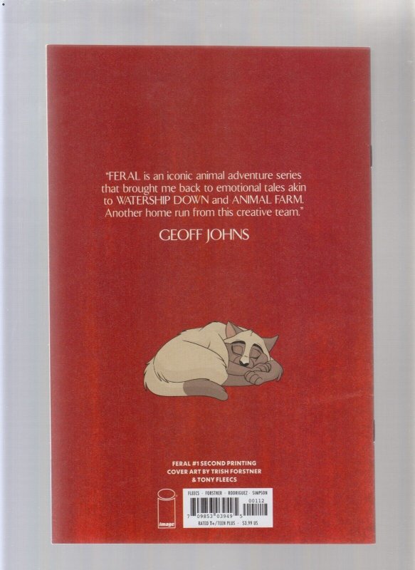 Feral #1 - Halloween Homage - 2nd print (7/7.5) 2021