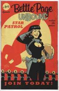 BETTIE PAGE UNBOUND #9 B, NM, Chantler, 2019 V3, Betty, more in store