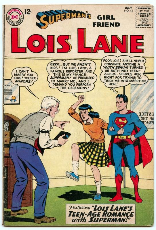 Superman's Girl Friend Lois Lane 42 Jul 1963 VG- (3.5)