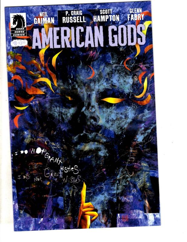 11 Comic Books Mash Up 1 + Abe Sapien 1 + American Gods # 1 2 3 4 5 6 7 8 9 JC11 