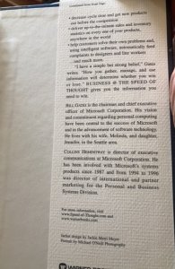 Bill Gates business@ the speed of thought, 1999,470p