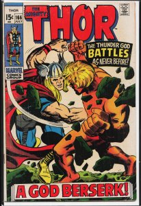 Thor #166 (1969) Thor