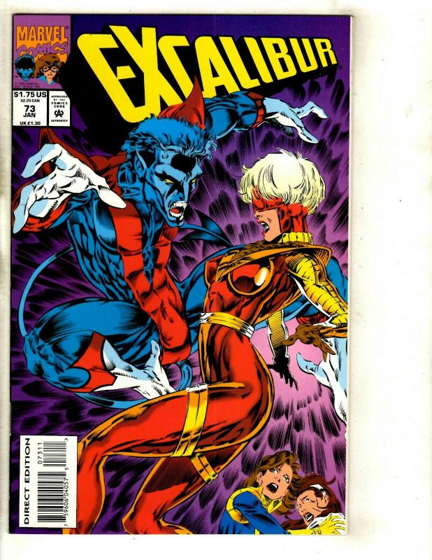 12 Excalibur Deluxe Marvel Comics # 73 74 75 76 77 78 79 80 81 82 83 84 JF26