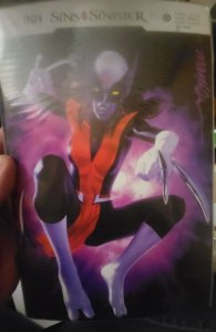 Sins of Sinister Mayhew Cover (2023) signed