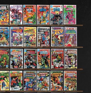 Huge Lot 140+ Comics with Captain America, The Avengers, Green Lantern & More!