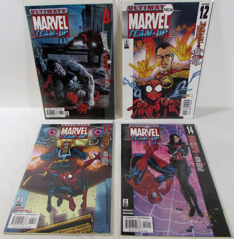 Ultimate Marvel Team-Up Lot of 4 #8, 12, 13, 14 Comics Spider-Man Doctor Strange