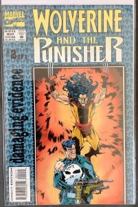 Wolverine and the Punisher: Damaging Evidence #1 and #2 (1993, Marvel) NM+