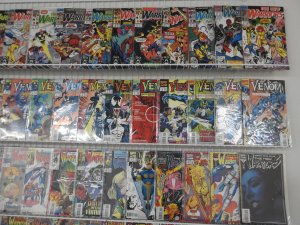 Huge Lot of 180+ Comics W/ Venom, New Warriors, Black Cat+ Avg VF Condition!