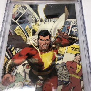 Shazam (2023) #1 (CGC 9.8 SS) signed Dan Mora *Glow In The Dark Edition Census=2