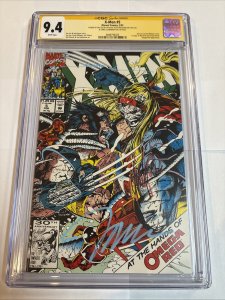 X-Men (1992) # 5 (CGC 9.4) Signed By Jim Lee * Chris Claremont * Scott Williams