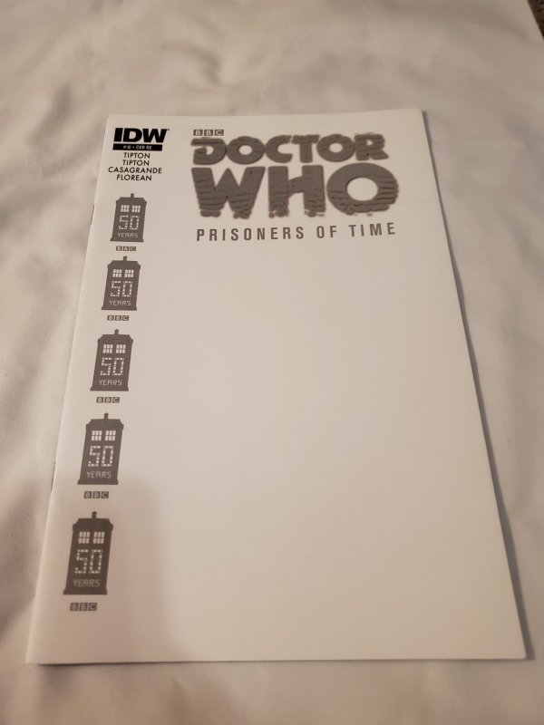 Doctor Who prisoners of time 10 NM+ Previews Exclusive