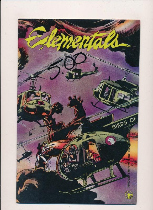 Comico Lot of 10 Comics! ELEMENTALS#1-5, #7-8,#10-11,#18 VERY FINE (HX869) 