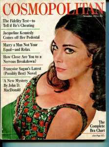 Cosmopolitan 11/1966-John D MacDonald-pulp fiction-VG