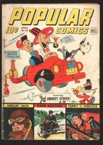 Popular #110 1945-Smokey Stover-Smilin' Jack-Gang Busters-Terry & the Pirates...