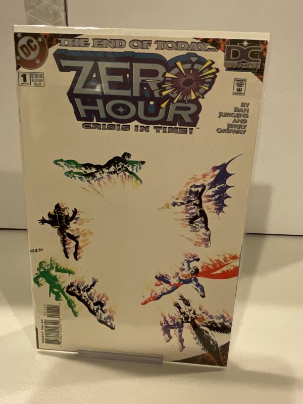 Zero Hour Complete Set 4-0 plus Sampler  9.0 (our highest grade)  1994