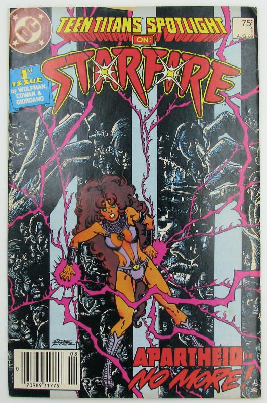 TEEN TITANS SPOTLIGHT ON STARFIRE #1 August 1986