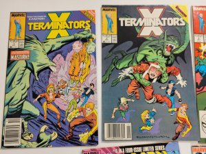 5 Marvel Comics 3 X Terminators 2 X-Men Miconauts 1 X-Men Alpha Flight 36 TJ1