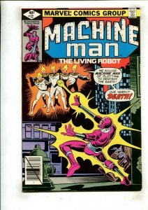 MACHINE MAN #12 (9.2) DITKO, NEWSSTAND!! 1979