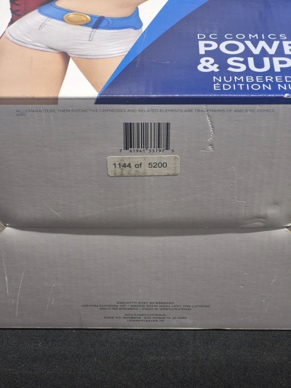 DC Collectibles DC Bombshells Power Girl & Superman Statue 1144/5200