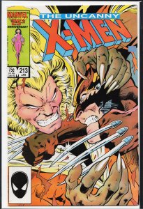 The Uncanny X-Men #213 (1987) X-Men [Key Issue]