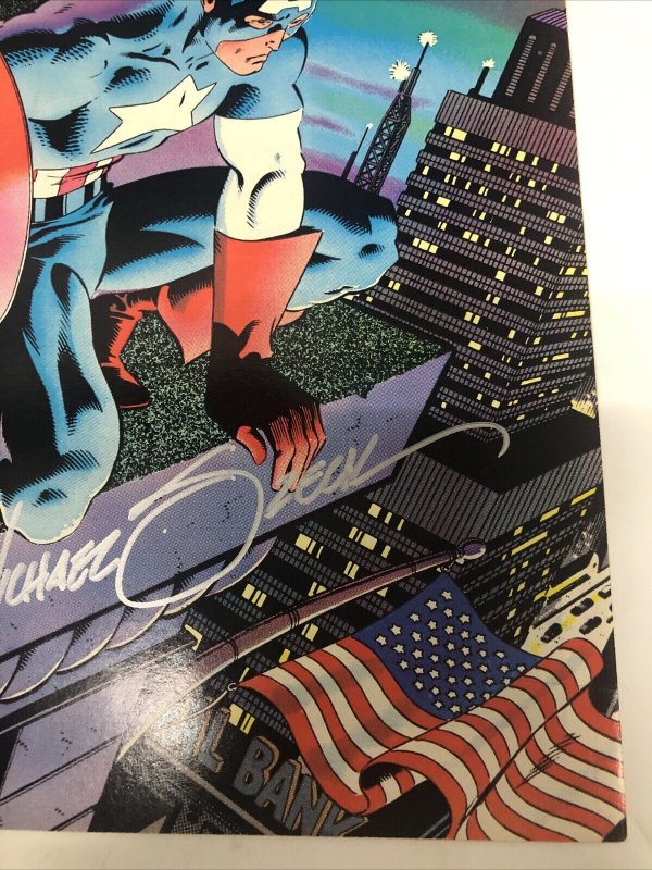 Captain America (1983) # 284 Variant Comic • Marvel Comics • Signed Mike Zeck