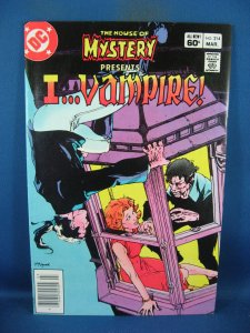 HOUSE OF MYSTERY 314 VF I VAMPIRE DC 1983